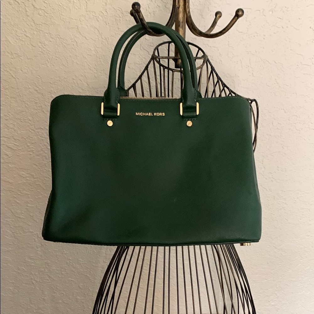 Michael Kors Green Handbag